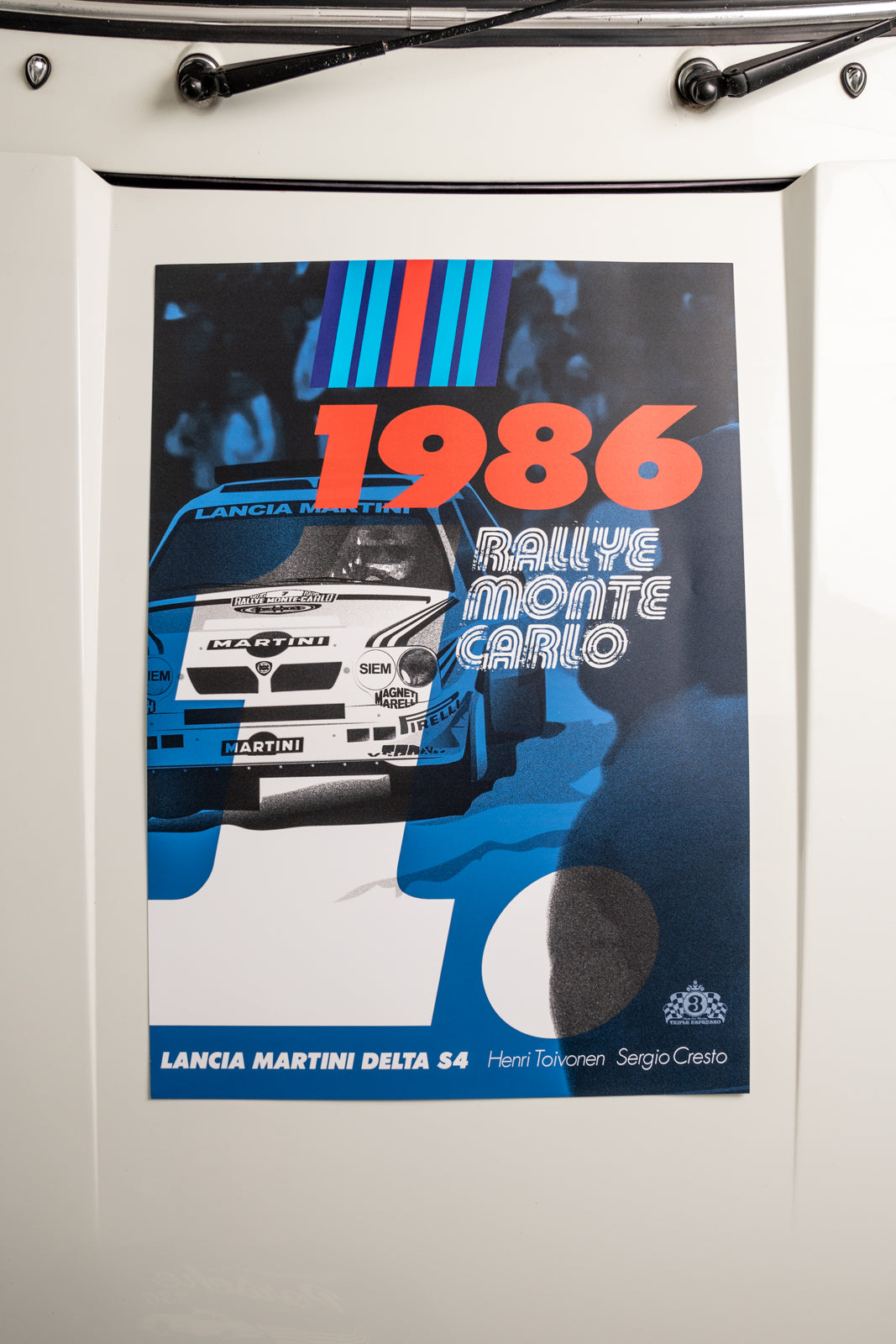 1986 Monte Carlo Race Poster