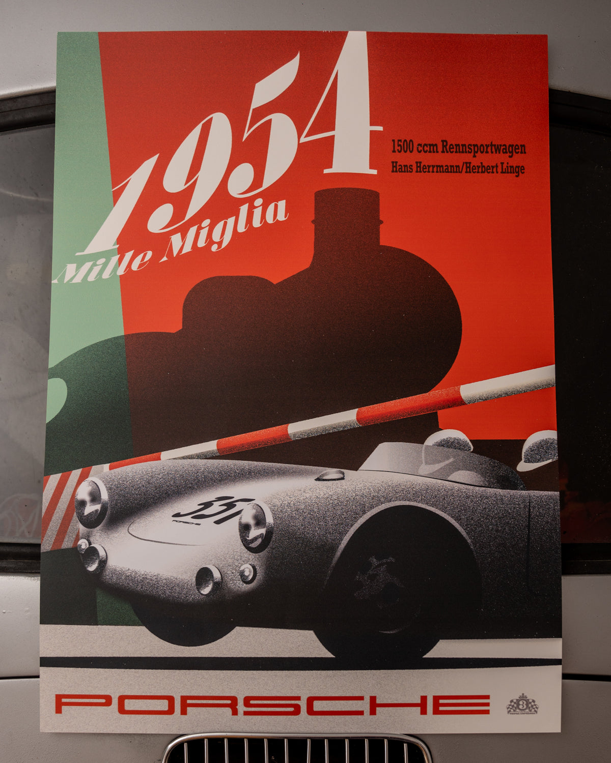 1954 Mille Miglia Poster