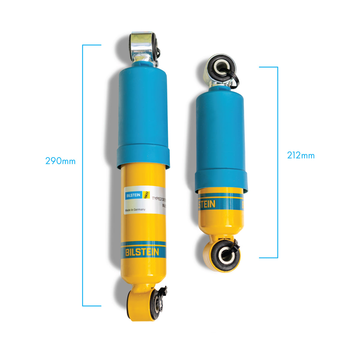Bilstein V4 Short Shock Absorbers Front Bus, Beetle, Karmann Ghia, Type 3