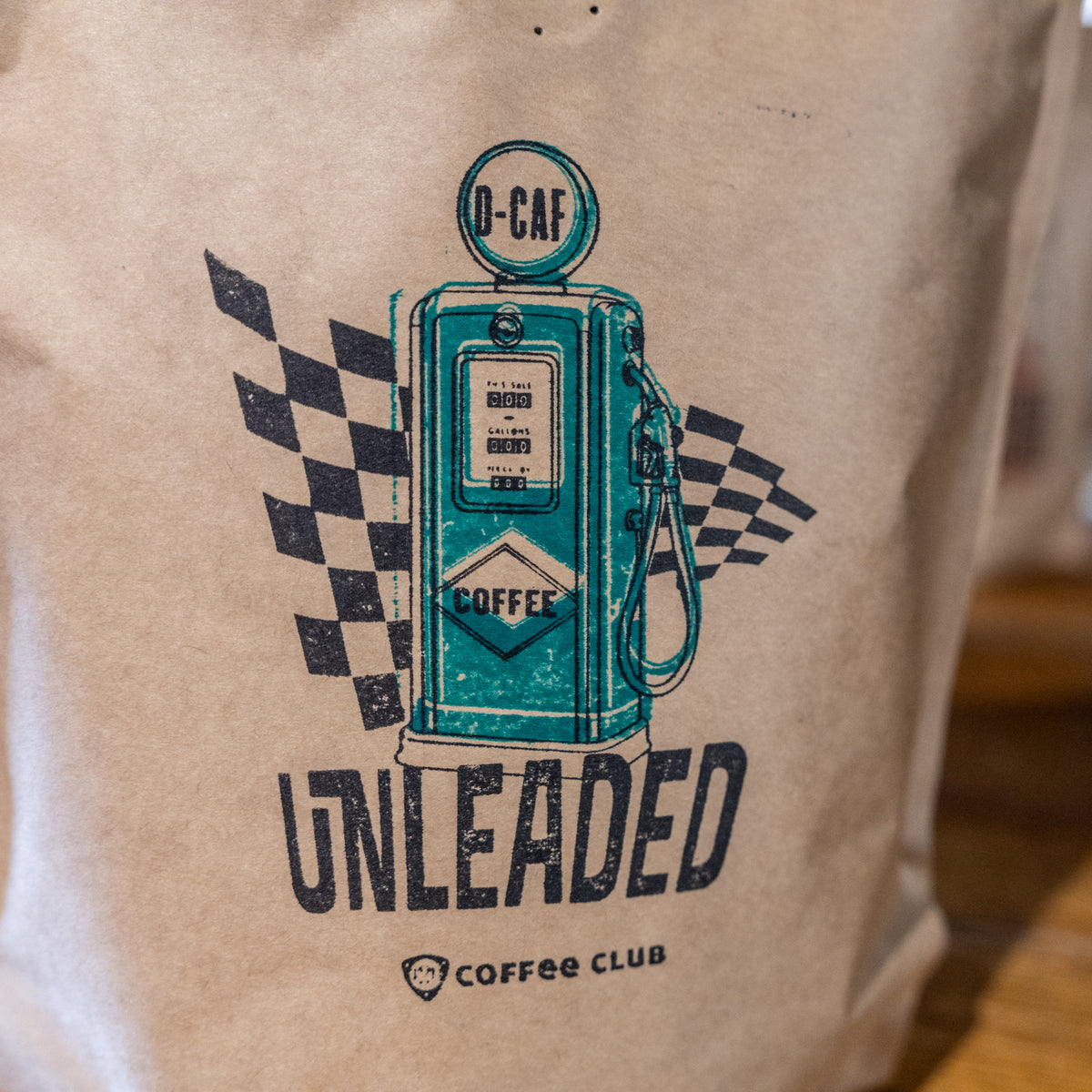 Unleaded Decaffeinated Coffee