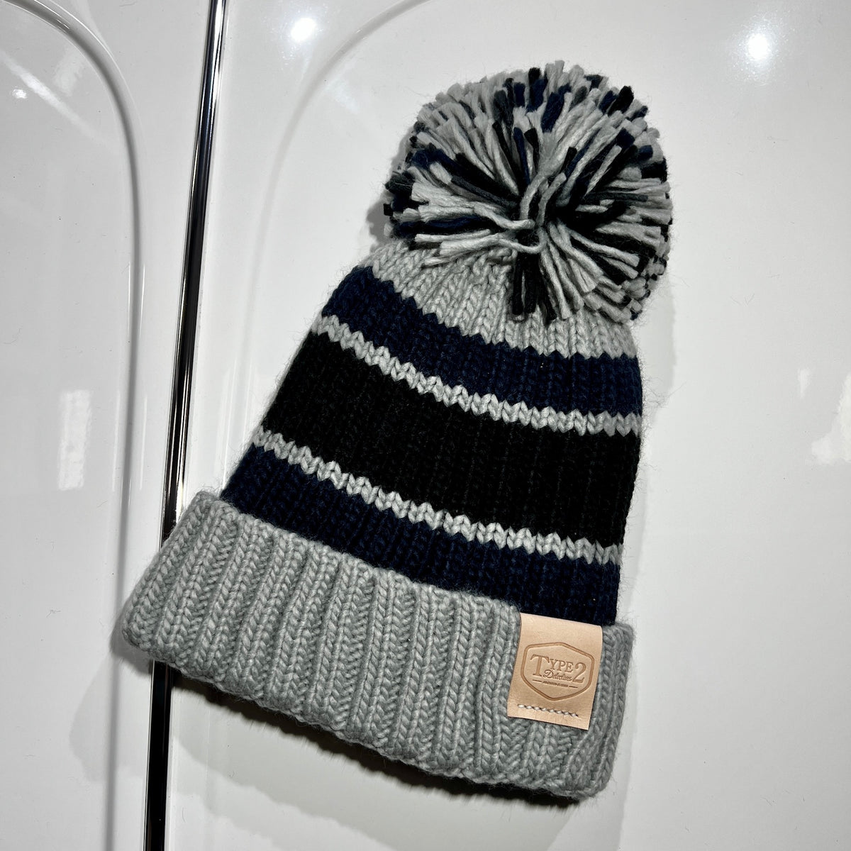 Type 2 Detectives Chunky Bobble Hat