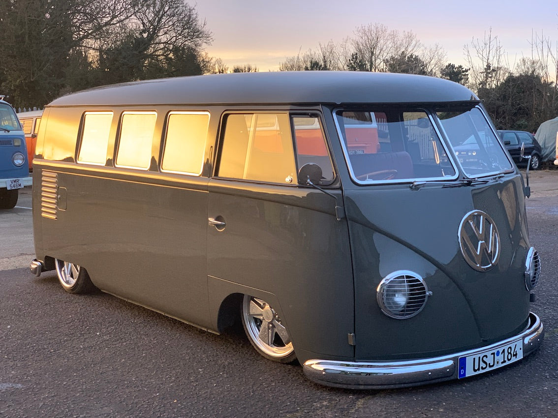 The Ultimate &quot;The Body Dropper&quot; 1959 11 Window Body Dropped Split Screen VW Camper