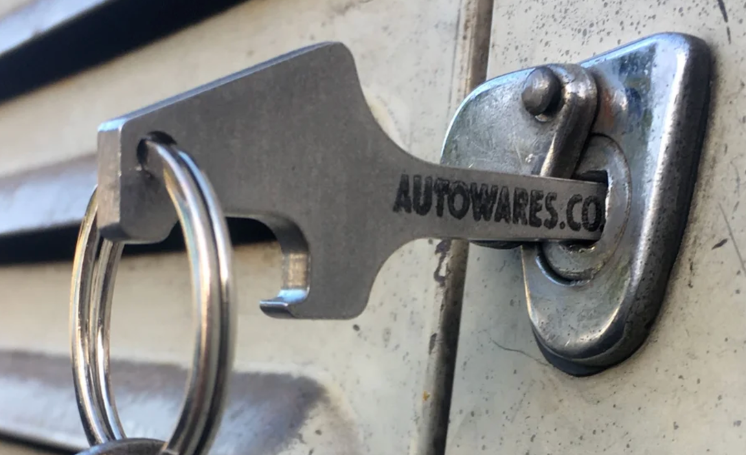 Auto Wares - Church Key Bottle Opener Keyring