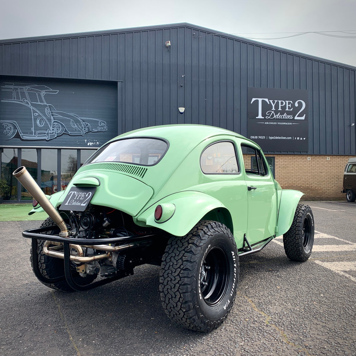 1960 Heritage Green Baja Beetle